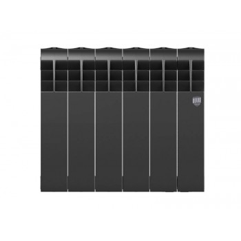 Биметаллический секционный радиатор отопления Royal Thermo Biliner 350 / Noire Sable / 6 секций Биметаллический секционный радиатор отопления Royal Thermo Biliner 350 / Noire Sable / 6 секций