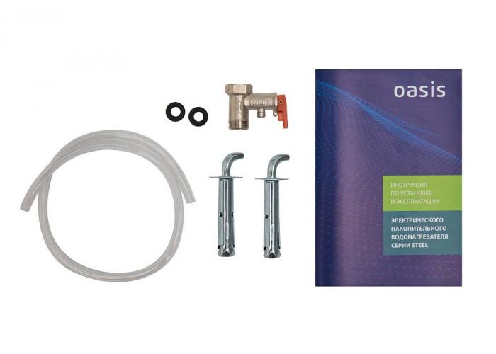 Электрический накопительный водонагреватель Oasis Steel SN-80