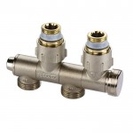 Узел нижнего подключения Flamco U1 c функцией отсечки, слива и заполнения