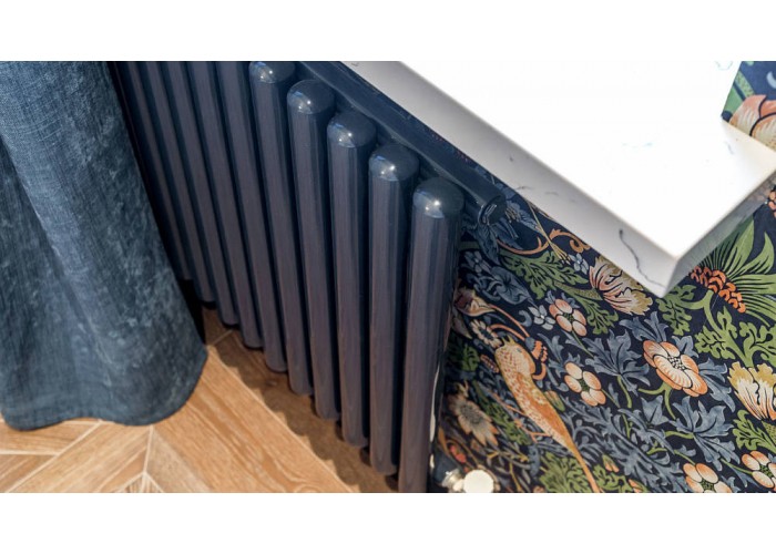 Стальной трубчатый радиатор отопления КЗТО Гармония С40 1, однотрубный, 1750 11 секций