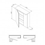Зеркальный шкаф AM.PM Spirit 2.0 M70AMCR0601WG 60 см, белый