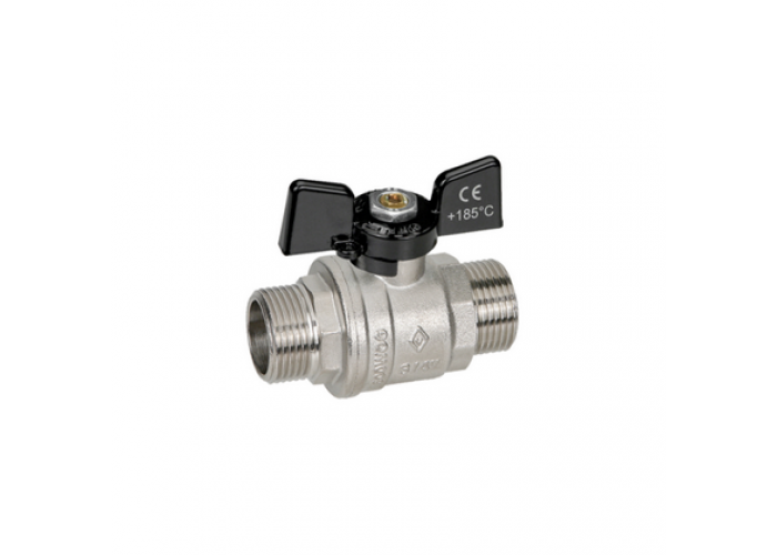 Кран шаровой Bugatti Oregon 327 1/2 НН, бабочка