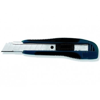 COLOR EXPERT 95620012 нож с отламывающимся лезвием, пластмассовый, без метал.вставки (18мм)