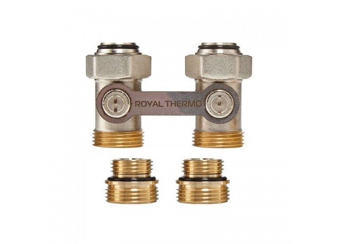 Узел нижнего подключения Royal Thermo прямой 1/2х3/4EK