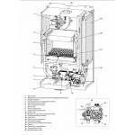 Настенный газовый конденсационный котел отопления Sime BRAVA SLIM HE 30 ErP