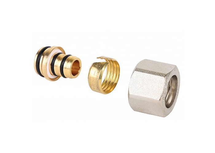 Фитинг коллекторный MVI евроконус PEX-AL-PEX 1/2 x 16 x 2.0