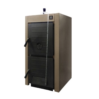 Твердотопливный напольный котел отопления, одноконтурный, атмосферный Kentatsu MAX-M-05