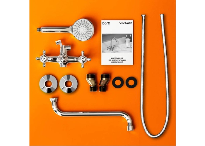 Универсальный смеситель Dorff Vintage D6095000 Универсальный смеситель Dorff Vintage D6095000