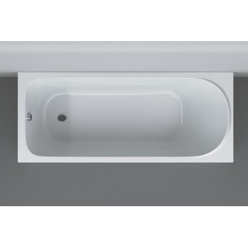 Акриловая ванна AM.PM Sense 170x70 с каркасом и сливом-переливом W75A-170-070W-KL