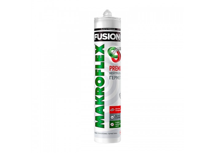 Герметик Makroflex FUSION силиконовый нейтральный бесцветный (0,28л) 2164469/2461860