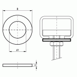 Шайба Walraven BIS WM0-35 10,4х25 мм, М10