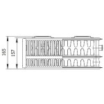 Стальной панельный радиатор отопления Лемакс С33/300/ 500