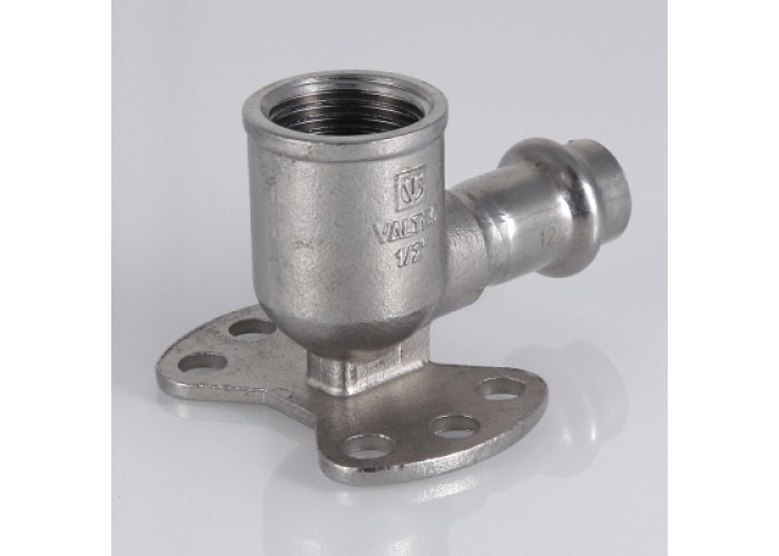 Водорозетка VALTEC из нержавеющей стали, 12 x 1/2