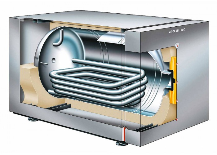 Бойлер косвенного нагрева Viessmann Vitocell 300-H 160 л серебристый 3003626