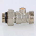 Узел VALTEC для нижнего подключения радиатора 1/2 х 3/4, евроконус