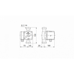 Циркуляционный насос Grundfos UP 20-07 N