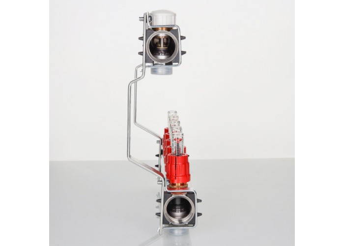 Блок коллекторный VALTEC с расход. 1х5 вых Евроконус 3/4