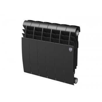 Биметаллический секционный радиатор отопления Royal Thermo Biliner 350 / Noire Sable / 6 секций