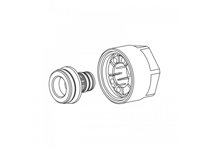 Резьбозажимное соединение Rehau flex/pink 16х2,2xG3/4