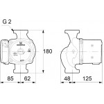 Циркуляционный насос Grundfos UPS 32-80