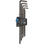 Набор Г-образных ключей WERA 967/9 XL TORX HF 1 с фиксацией, удлиненные, 9 пр., TX 8/9/10/15/20/25/27/30/40