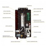 Электрический котёл отопления одноконтурный настенный Navien EQB - 08HW