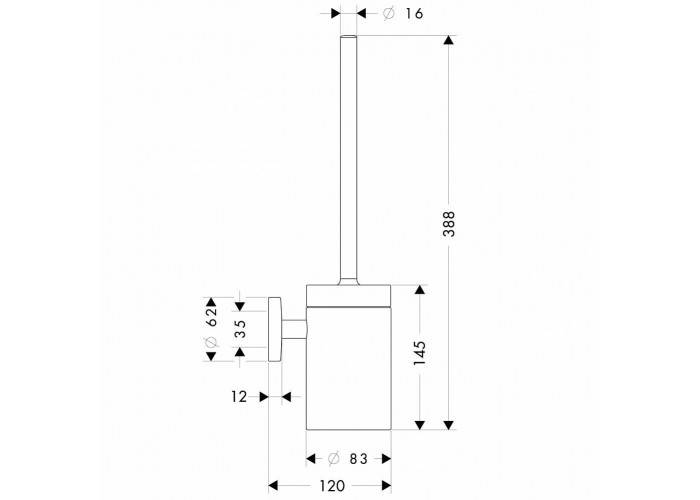 Ёршик Hansgrohe Logis 40522000