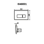 Клавиша AM.PM Pro M I048001