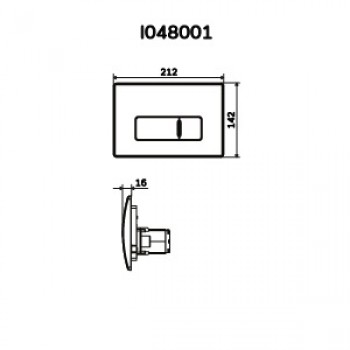 Клавиша AM.PM Pro M I048001
