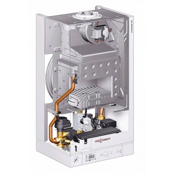 Настенный газовый двухконтурный котел отопления Viessmann Vitopend 100-W A1JB010 K-rlu 24 кВт A1JB010