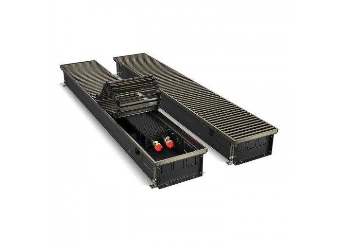 Внутрипольный конвектор с естественной конвекцией Royal Thermo 110/200/1000-DG-U-DB