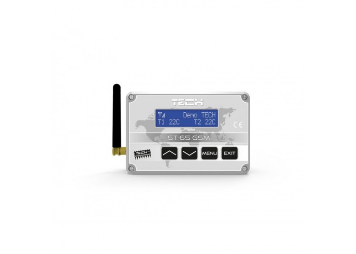 Контроллер для системы отопления и котла TECH GSM-модуль ST-65