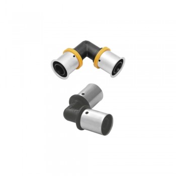 Отвод KAN-therm (уголок) PPSU с пресс-кольцом 20(2)х20(2)