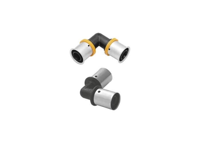 Отвод KAN-therm (уголок) PPSU с пресс-кольцом 20(2)х20(2)