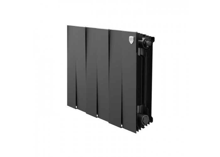 Биметаллический секционный радиатор отопления Royal Thermo PianoForte Noir Sable 300 / 1 секция