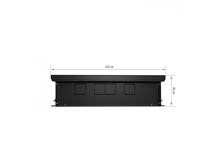 Внутрипольный конвектор с естественной конвекцией Royal Thermo 110/400/2200-DG-U-LB