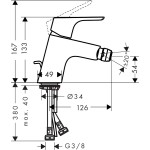 Смеситель для биде Hansgrohe Focus E2 31920000