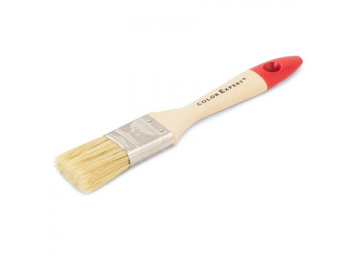 COLOR EXPERT 81197002 кисть плоская, оправа нержавеющая сталь, ручка твердого дерева (70мм)