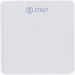 Датчик комнатной температуры Stout C-8r беспроводной, белый (STE-0101-008010)
