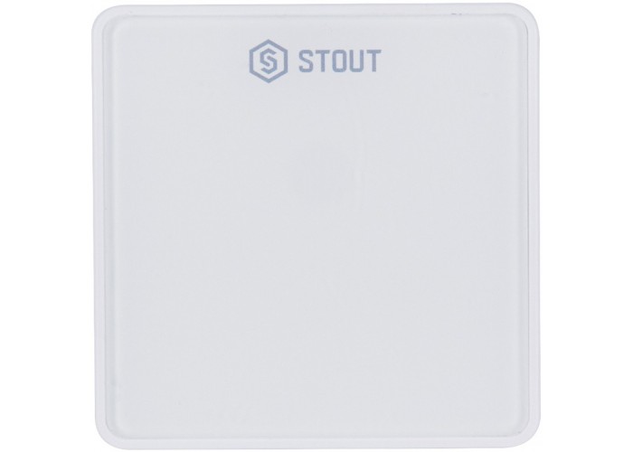 Датчик комнатной температуры Stout C-8r беспроводной, белый (STE-0101-008010)