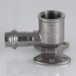 Водорозетка VALTEC из нержавеющей стали, 15 x 1/2