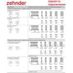 Стальной трубчатый радиатор Zehnder 2060
