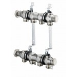 Коллектор Oventrop 1, Multidis SH 6, выход-3/4 ЕК, нержавеющая сталь