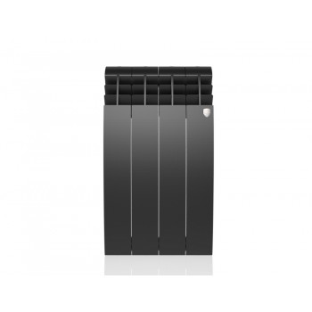 Биметаллический секционный радиатор Royal Thermo Biliner Noir Sable 500 / 4 секции Биметаллический секционный радиатор Royal Thermo Biliner Noir Sable 500 / 4 секции