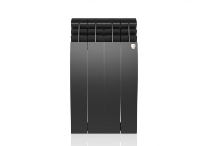 Биметаллический секционный радиатор Royal Thermo Biliner Noir Sable 500 / 4 секции