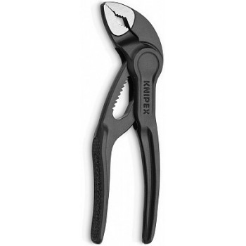 Переставные клещи KNIPEX COBRA XS , 28 мм (1 ), под ключ 24 мм, 100 мм, серые