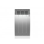 Биметаллический секционный радиатор Royal Thermo Biliner Satin Silver 500 / 4 секции