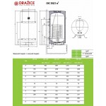 Комбинированный бойлер Drazice OKC 200/1 m2