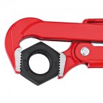 Трубный ключ KNIPEX 3 шведского типа, прям. губки 90 , 110 мм (4 3/8 ), L-650 мм, Cr-V