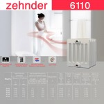 Стальной трубчатый радиатор Zehnder 6110